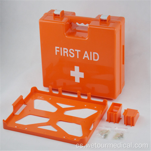 Nemocniční lékařské prázdné ABS První pomocná zařízení Plastová krabička